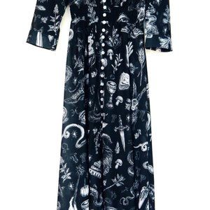 Brett Manning Print Dress